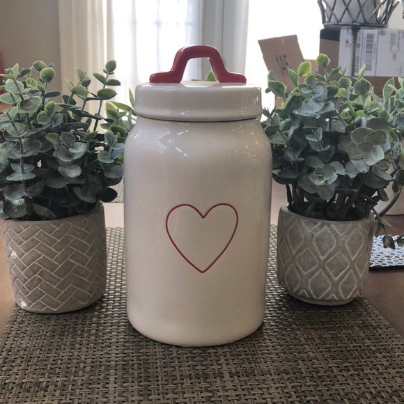 Rae Dunn Other Rae Dunn Heart Canister Poshmark